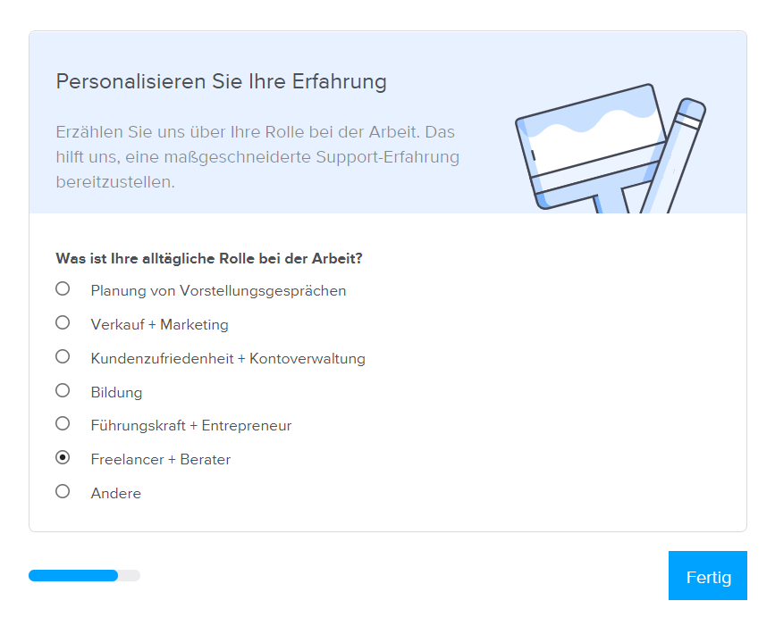 Beschreibung Prozess Anmeldung Calendly