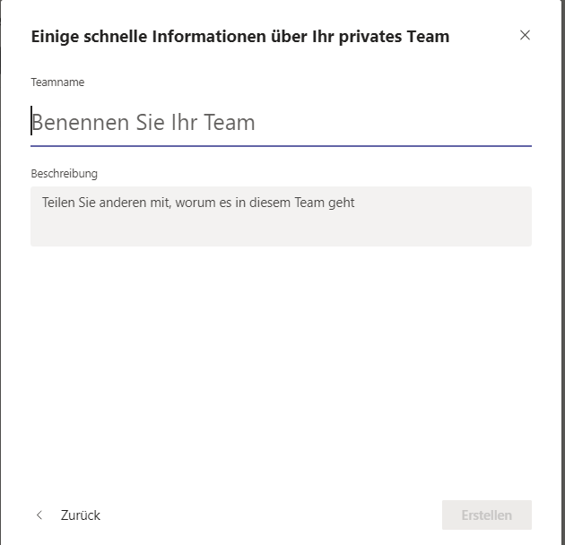 ms teams erklärung
