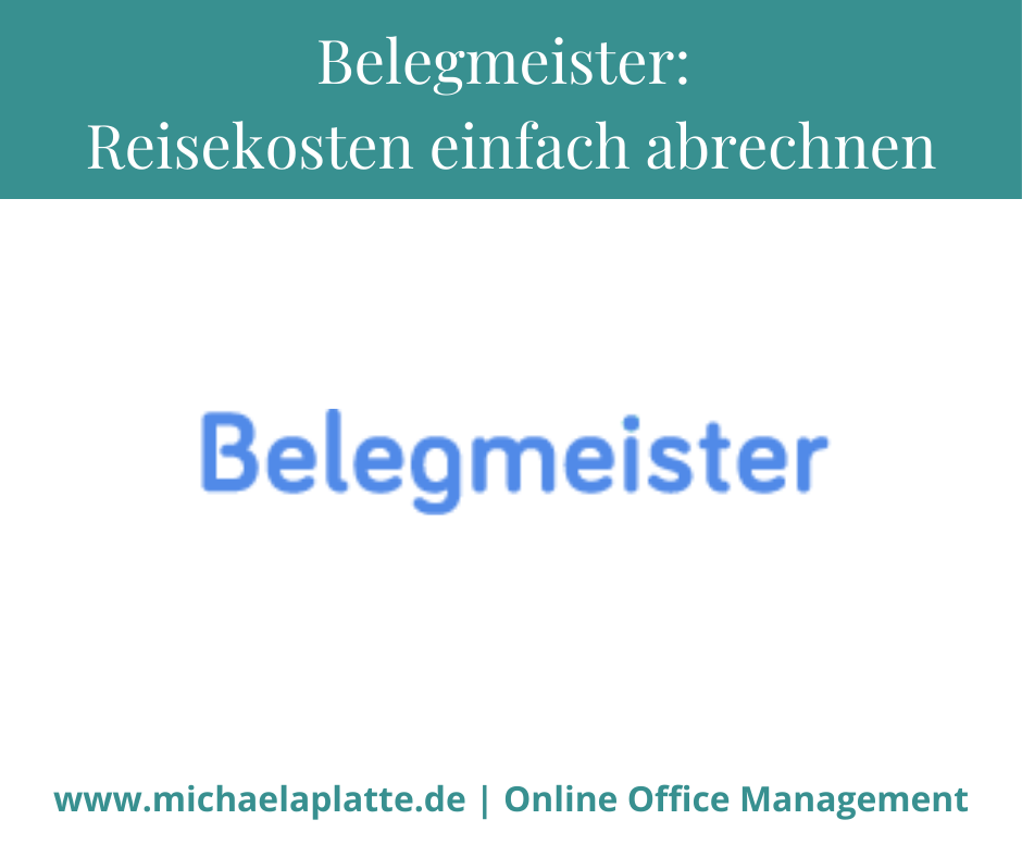 Reisekostenabrechnung Software Belegmeister