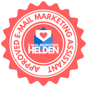 E-Mail Marketing Helden Badge