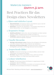 Best Practices Design NL MailerLite Michaela Platte
