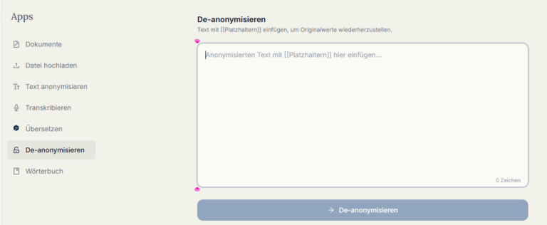 05 2026 anymize De-Anonymisieren